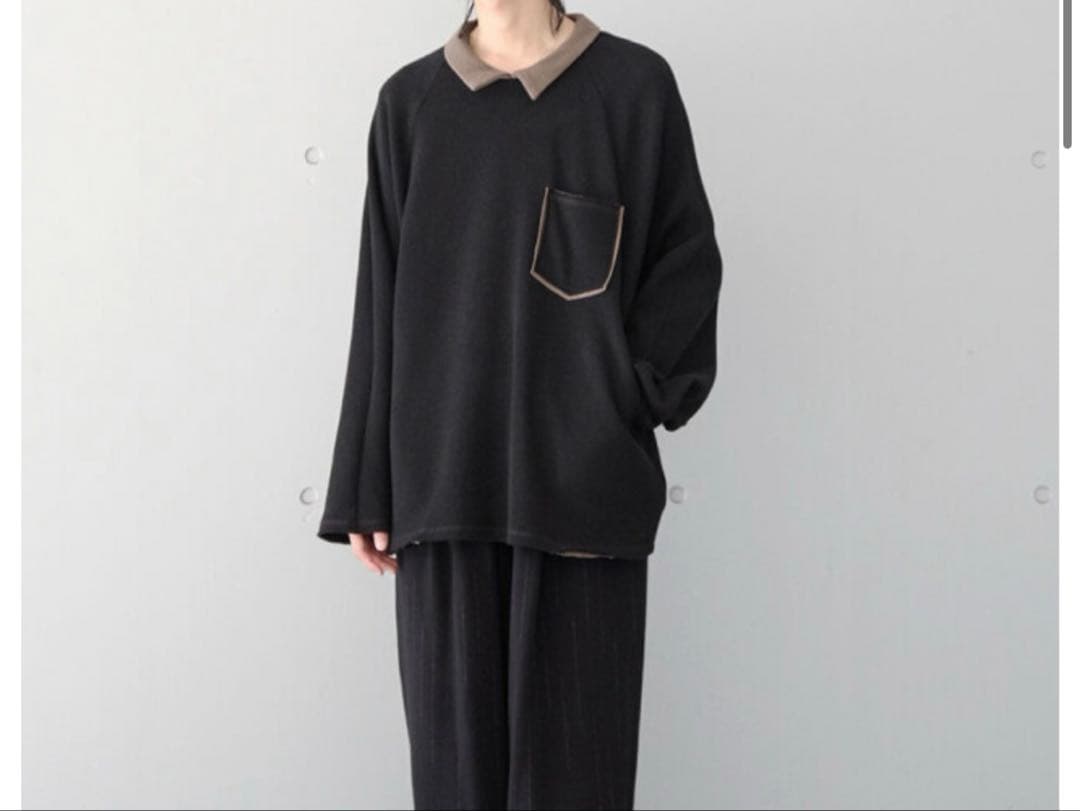 トップス EMAM25AW REGULAR COLLAR PULLOVER