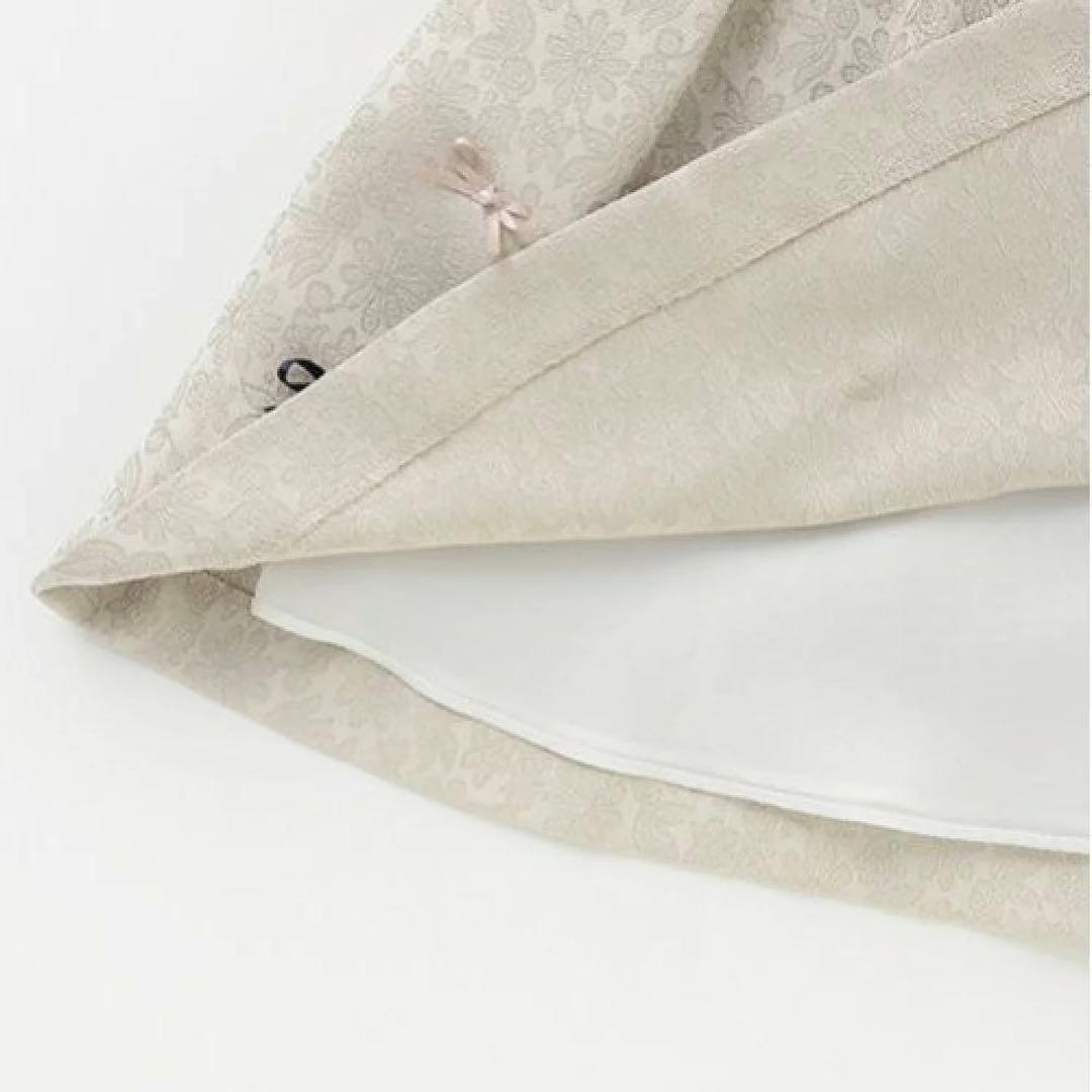 新品　フォーマル　ジャガードリボンOP+衿つきJK ワンピ　ジャケット　セット