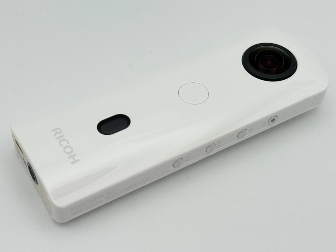 【美品】RICOH THETA SC2 ホワイト リコー シータ 360度カメラ