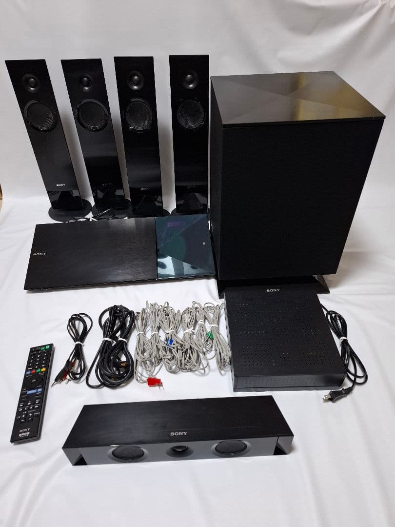 SONY HBD-N1B 5.1chホームシアタースピーカーセット リモコン付