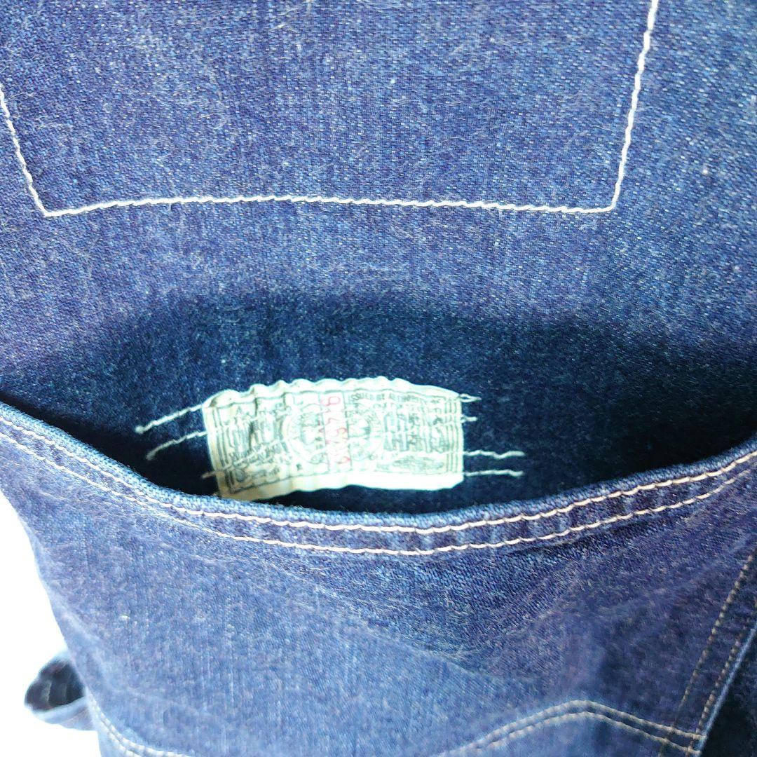 HEAD LIGHT デニム オーバーオールHD41630 11oz 32×32