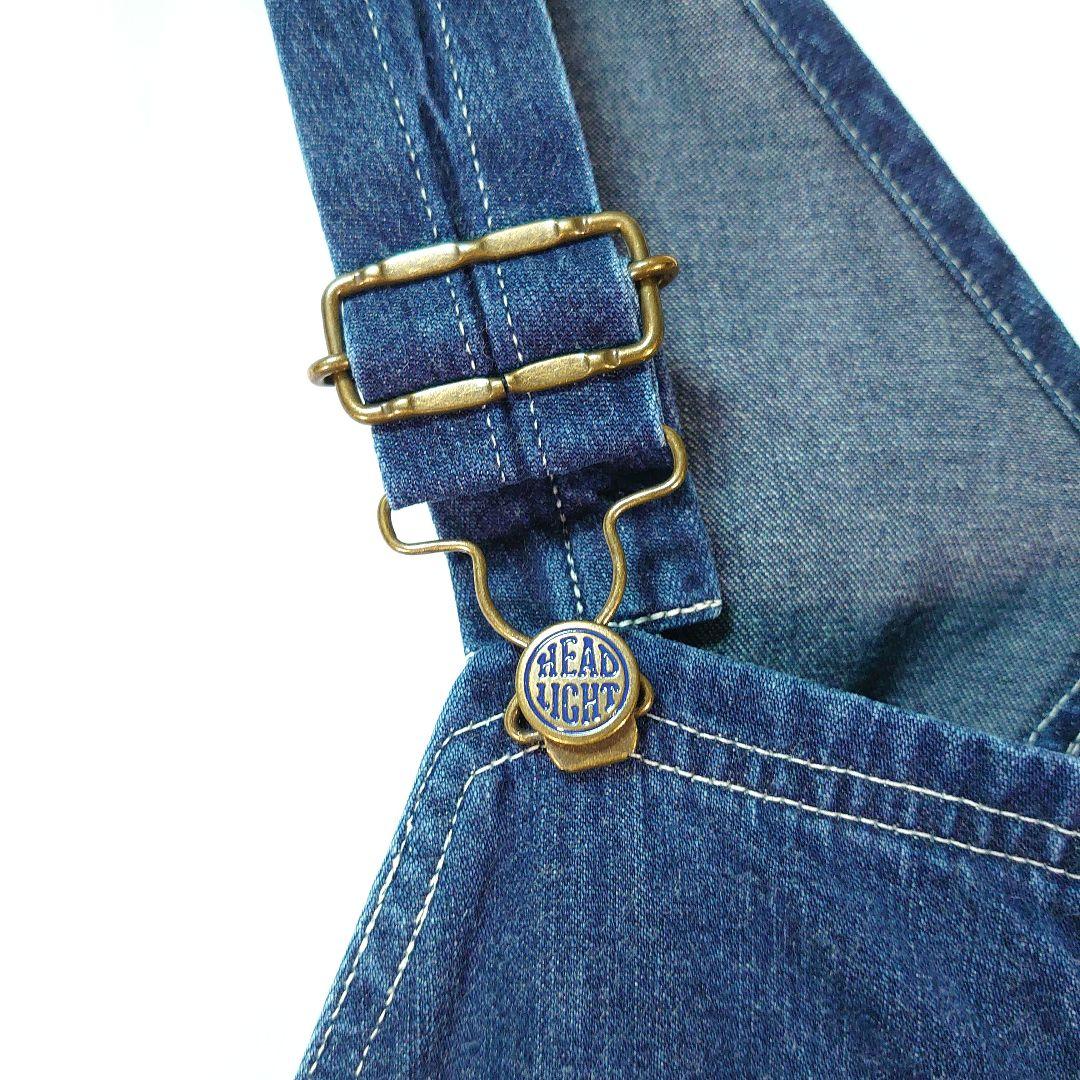 HEAD LIGHT デニム オーバーオールHD41630 11oz 32×32