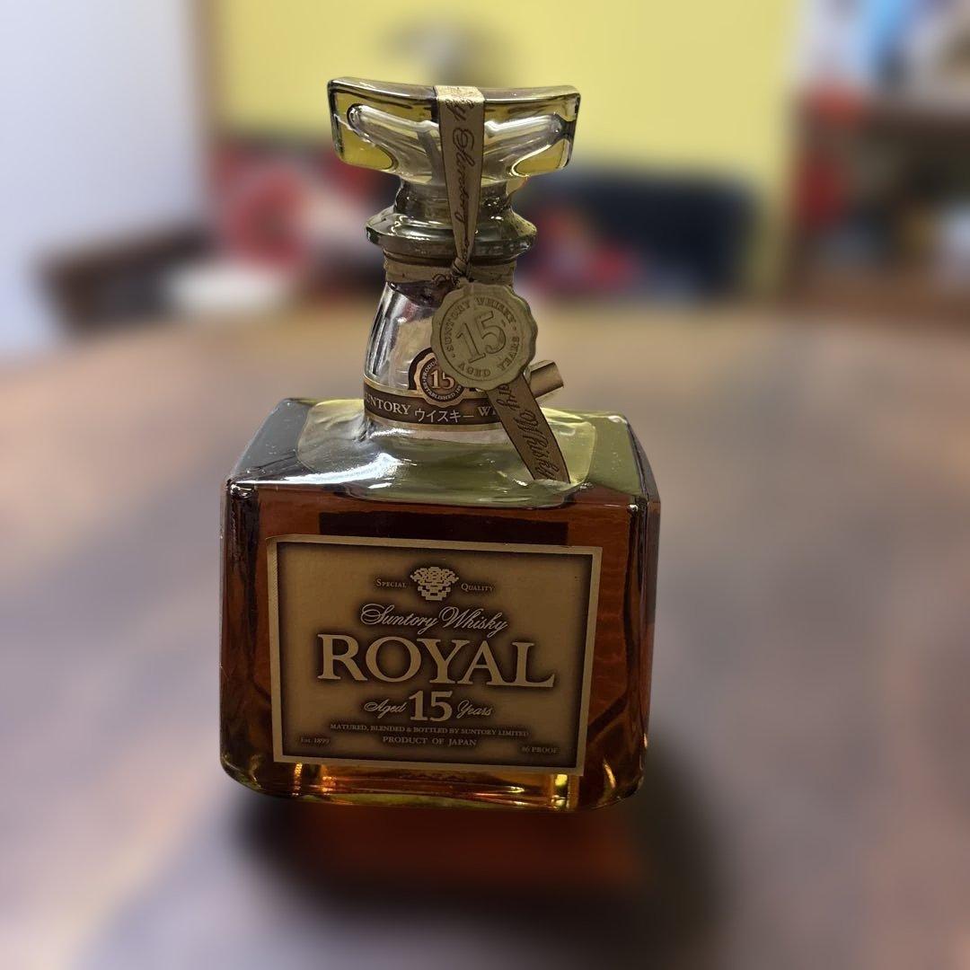 サントリー ローヤル 15年 750ml 未開封　箱無し