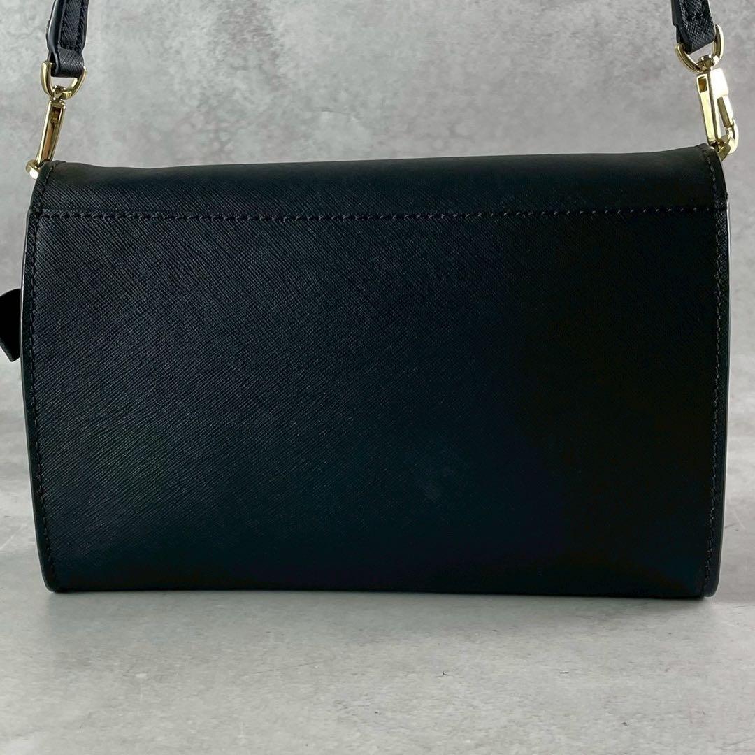 ✨美品✨トリーバーチ　ショルダーバッグ 2way エマーソン　レザー　ブラック