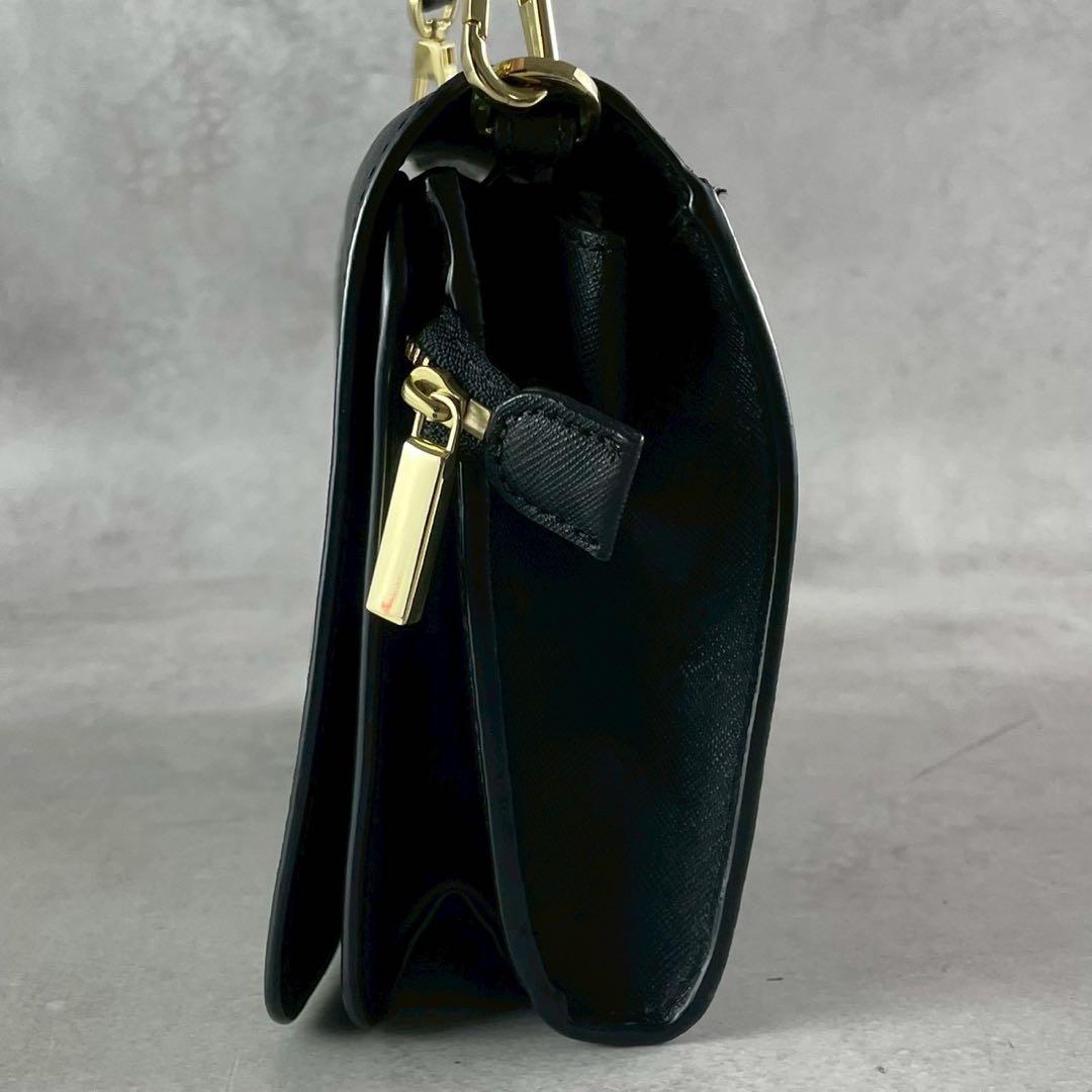 ✨美品✨トリーバーチ　ショルダーバッグ 2way エマーソン　レザー　ブラック