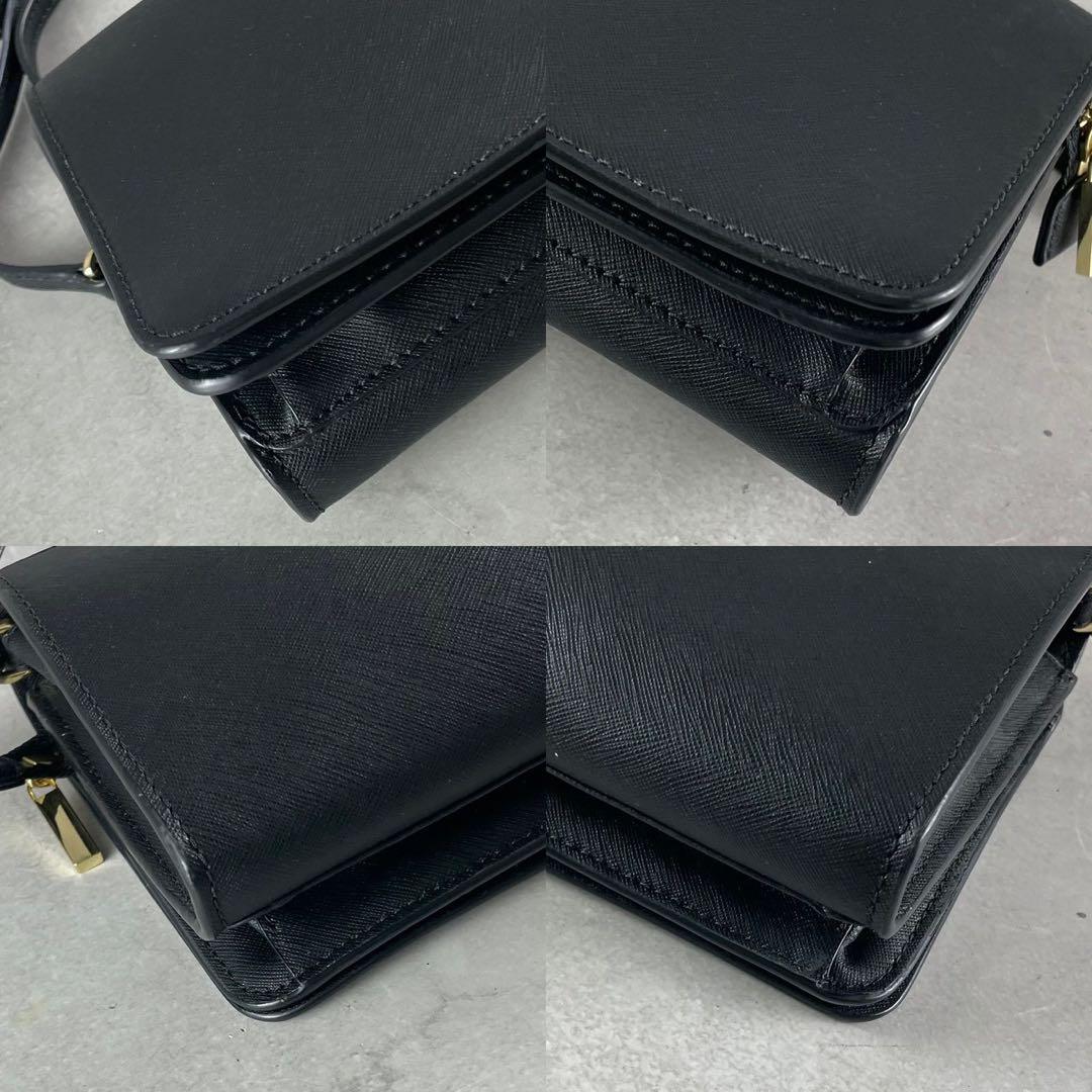 ✨美品✨トリーバーチ　ショルダーバッグ 2way エマーソン　レザー　ブラック