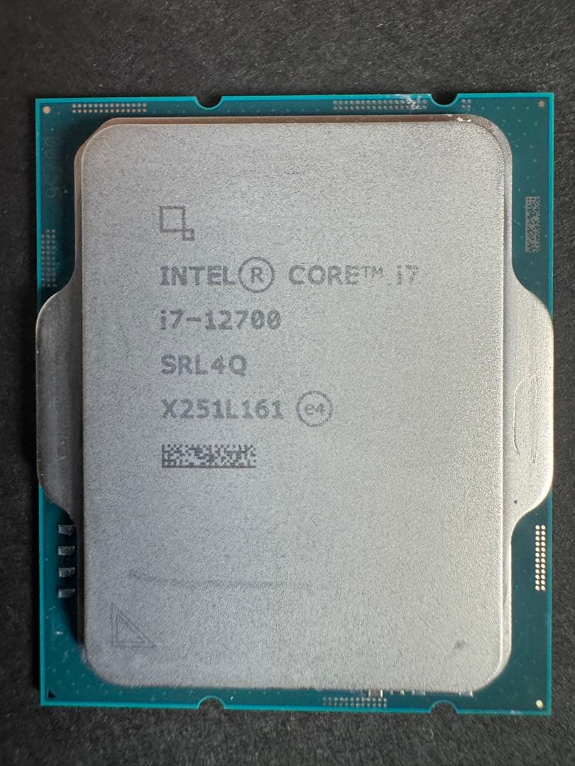 Intel Core i7-12700 CPU 難あり・ジャンク
