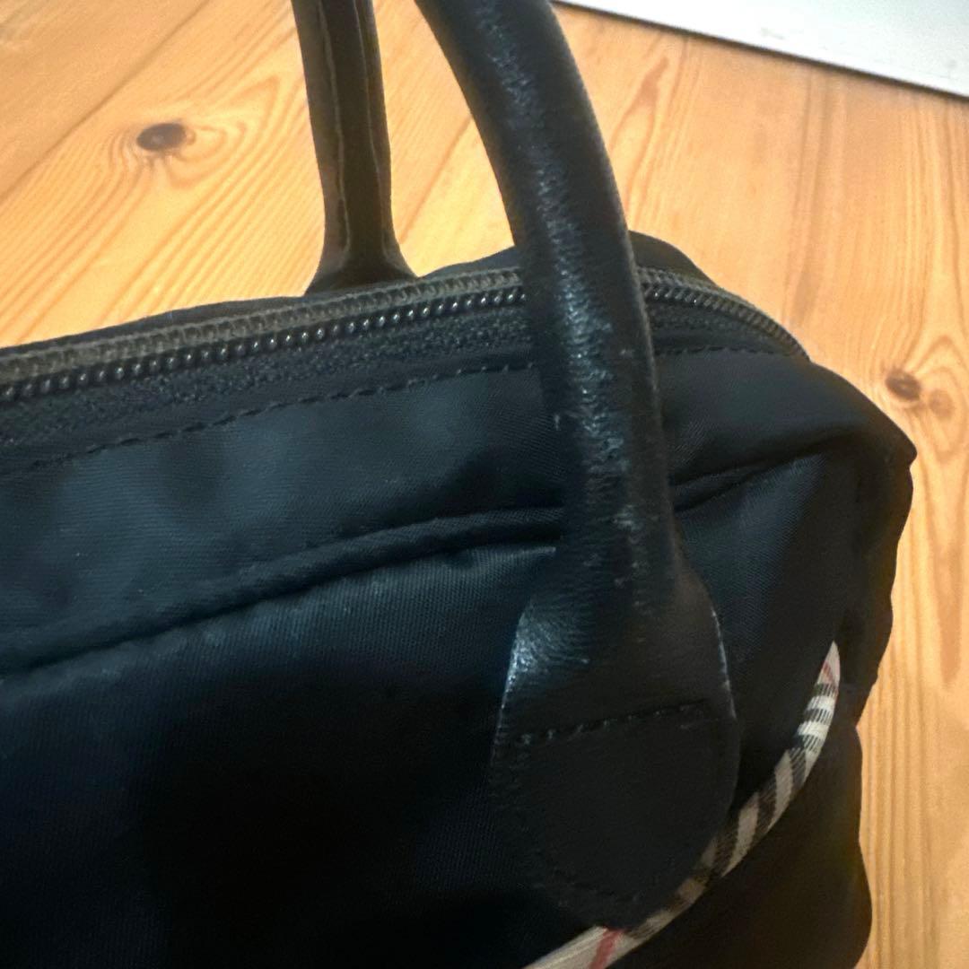 希少!BURBERRY GOLFバーバリー ノバチェック ミニボストン バッグ