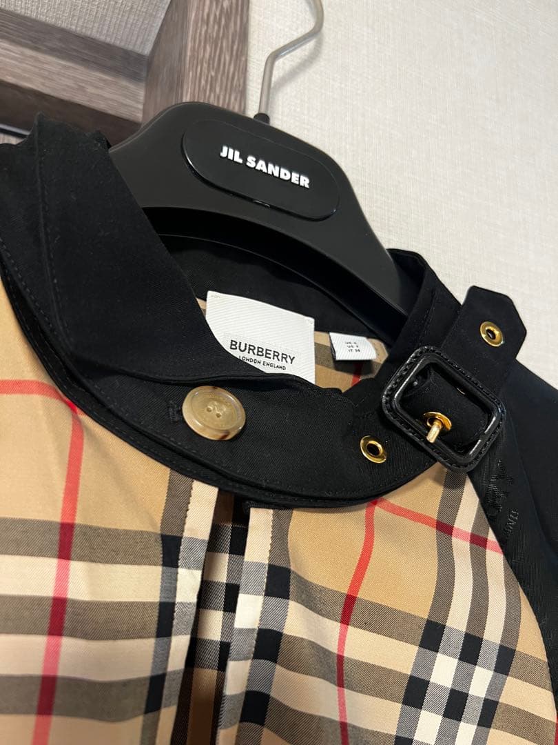 BURBERRY チェック柄 長袖トップス S