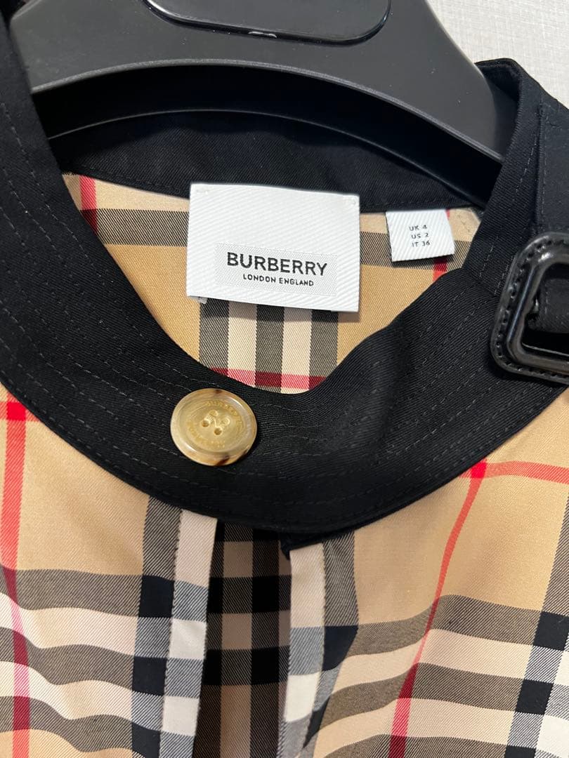 BURBERRY チェック柄 長袖トップス S