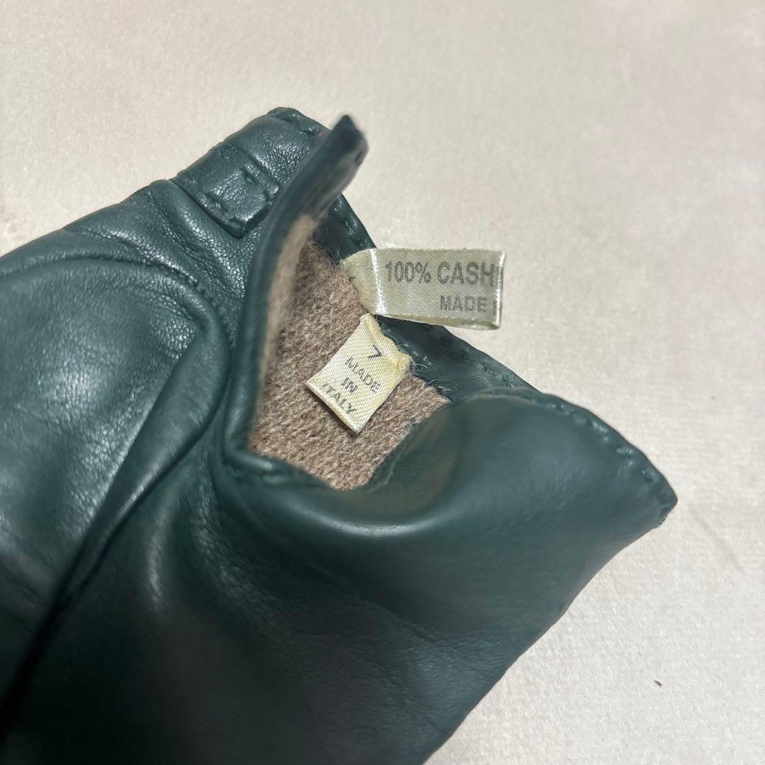 【レア物】オールド グッチ 手袋 グローブ ホースビット バンブー