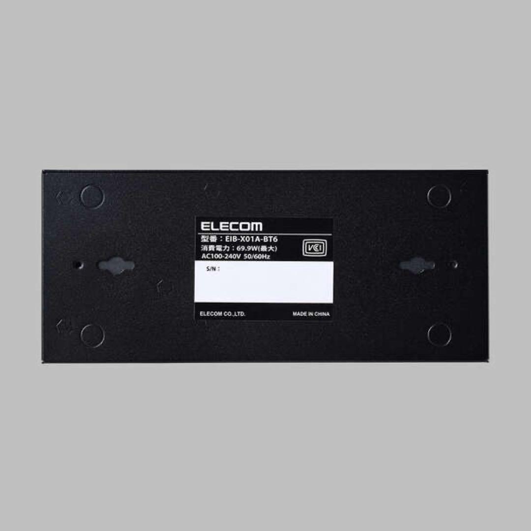 エレコム　PoEインジェクター EIB-X01A-BT6 5台セット
