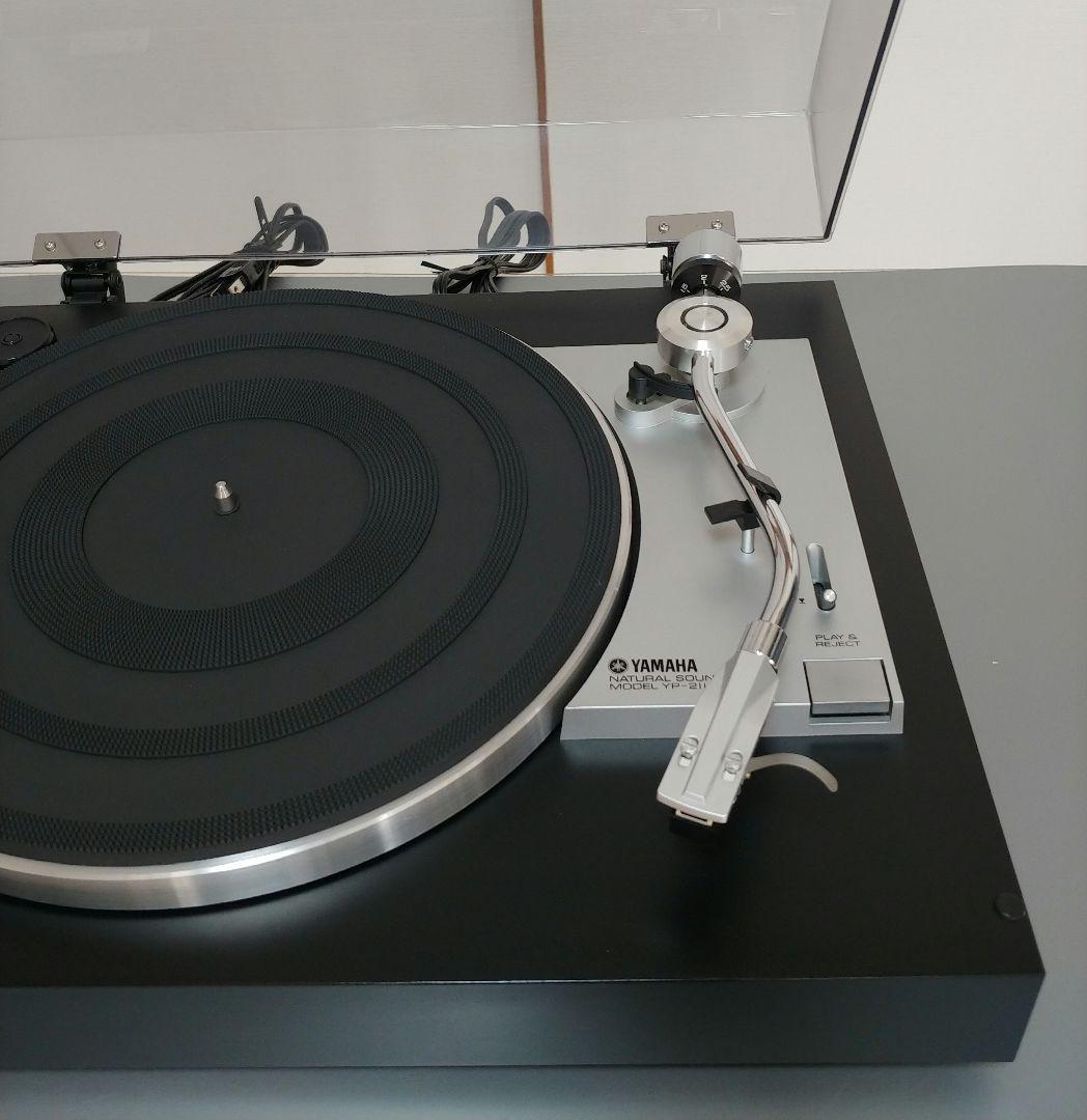 【美品】YAMAHA YP-211 レコードプレーヤー