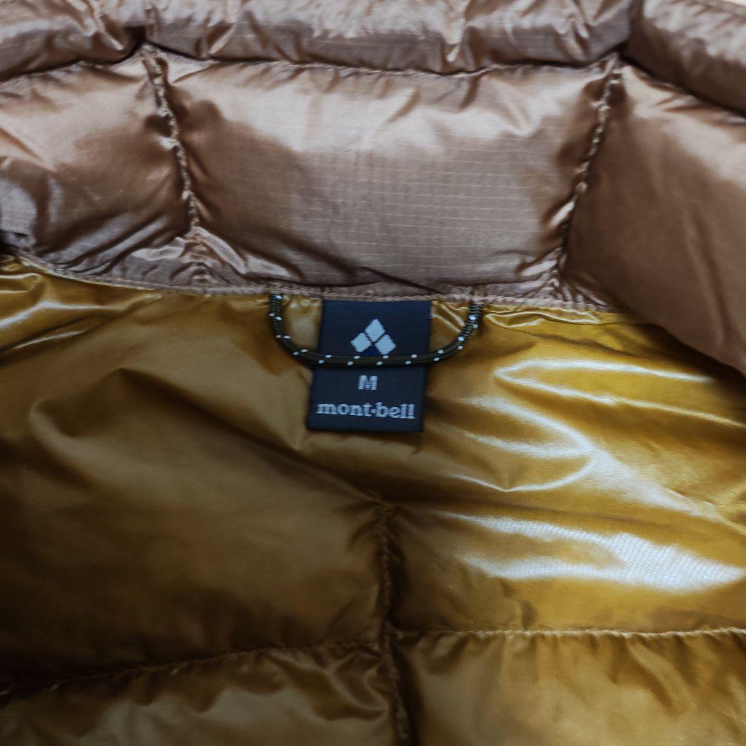 モンベル　スペリオダウンジャケット　ブラウン 品番1101661