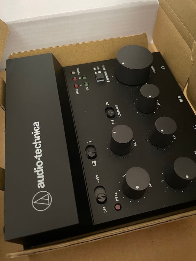【新品未使用】オーディオテクニカ AT-UMX3 オーディオミキサー