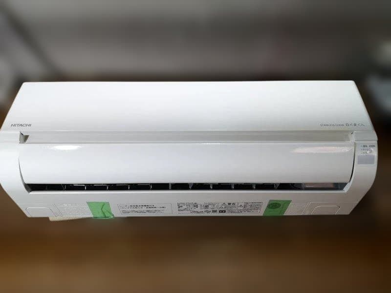 神奈川県内は無料工事、配送付き、室外機セット)日立6畳 2024年式 保証あり