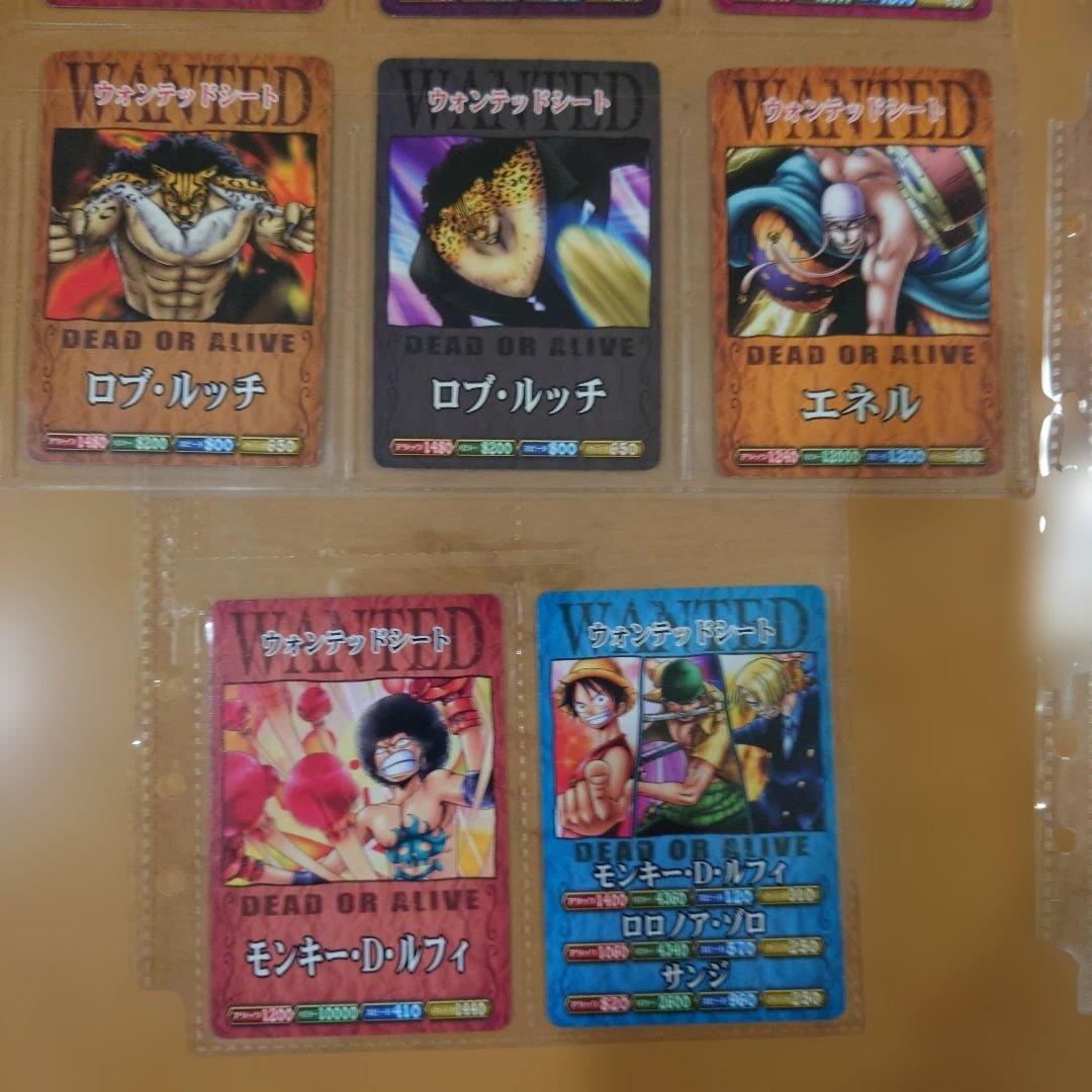 ワンピースベリーマッチ　メモリアルマッチシート73枚セット　ワンピーベリーマッチ