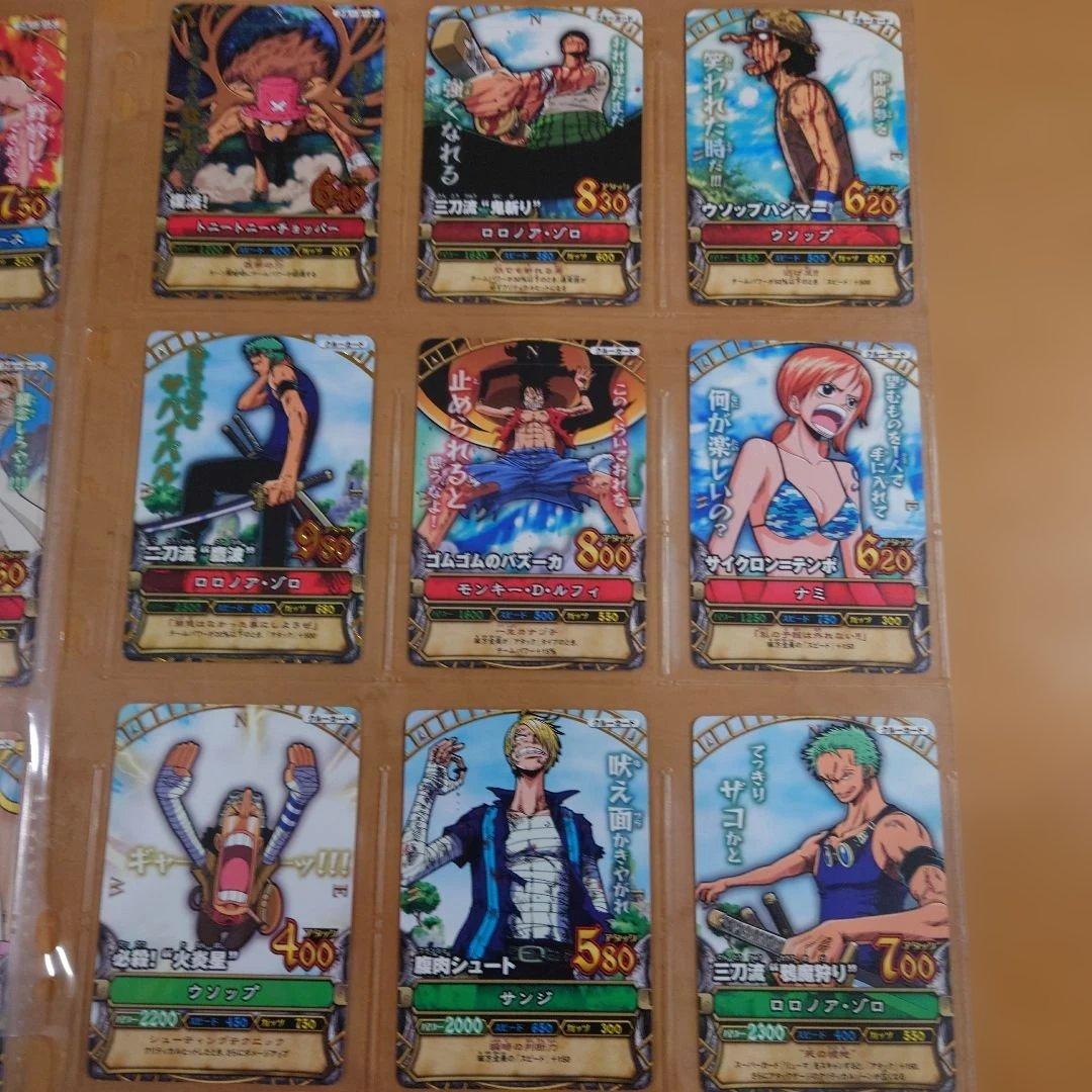 ワンピースベリーマッチ　メモリアルマッチシート73枚セット　ワンピーベリーマッチ