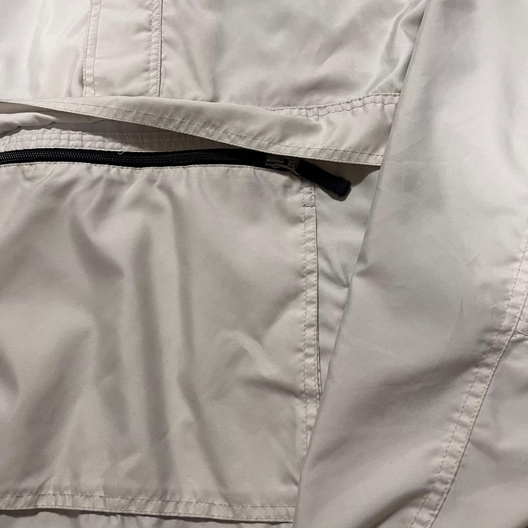 90s OLD GAP アノラックパーカー ホワイト S