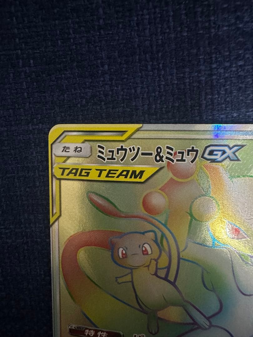 ミュウツー&ミュウGX HR SM11 ミラクルツイン 108/094