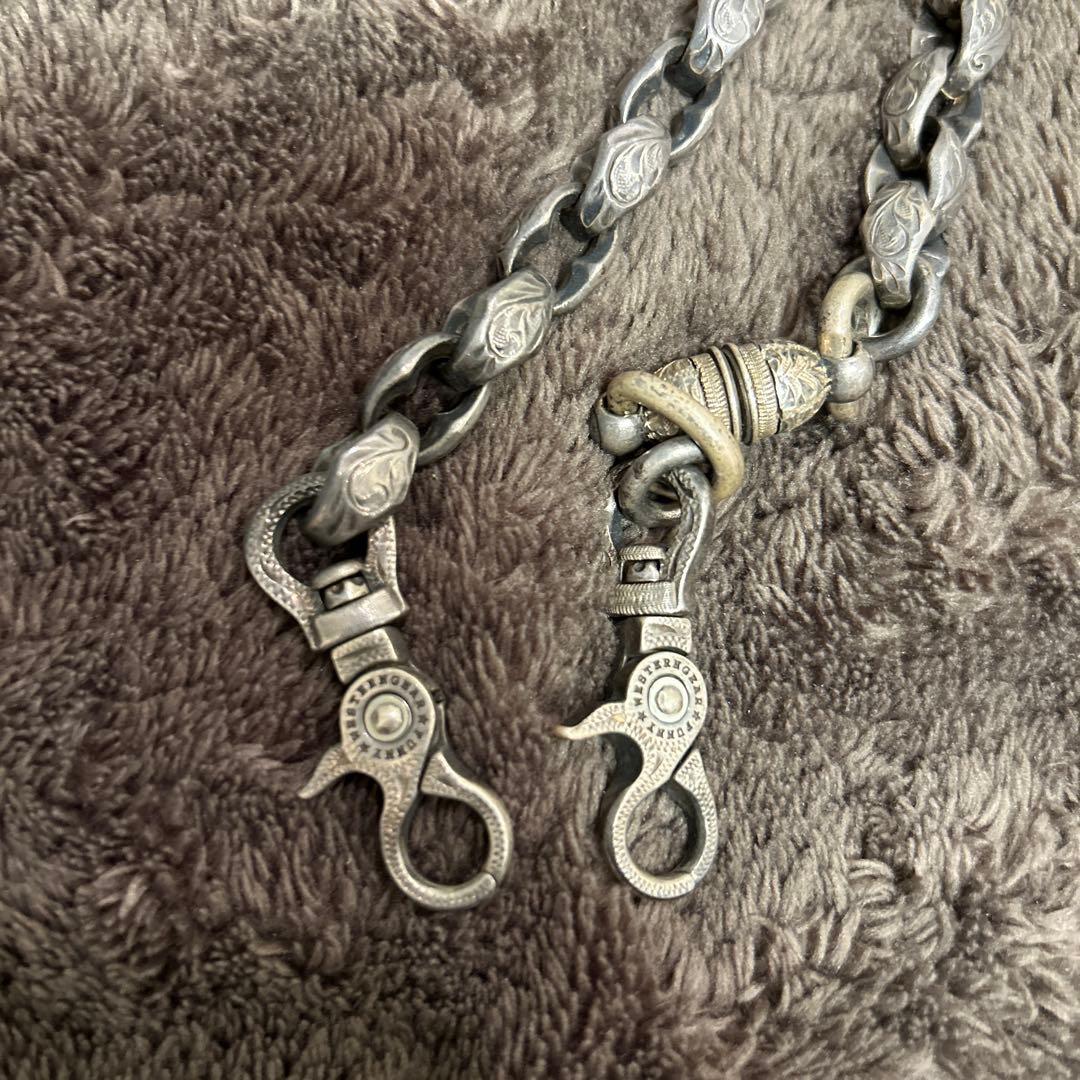 FUNNY シルバー ウォレットチェーン