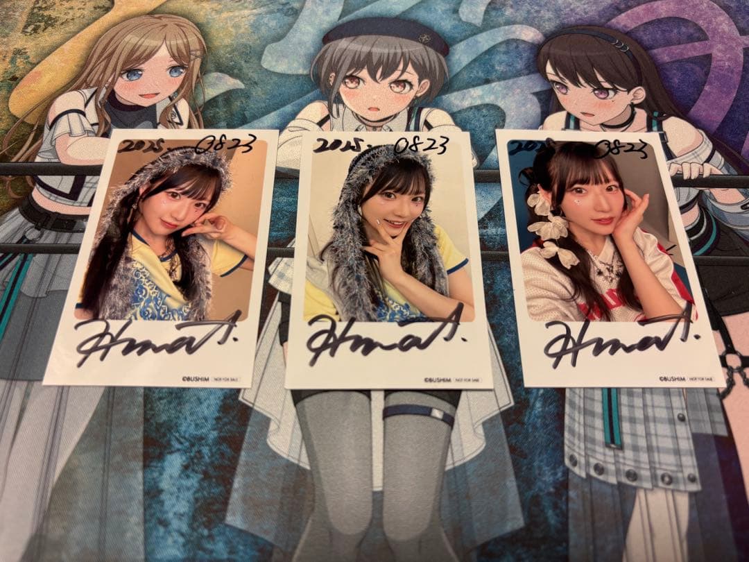 青木陽菜　サインフォトカード