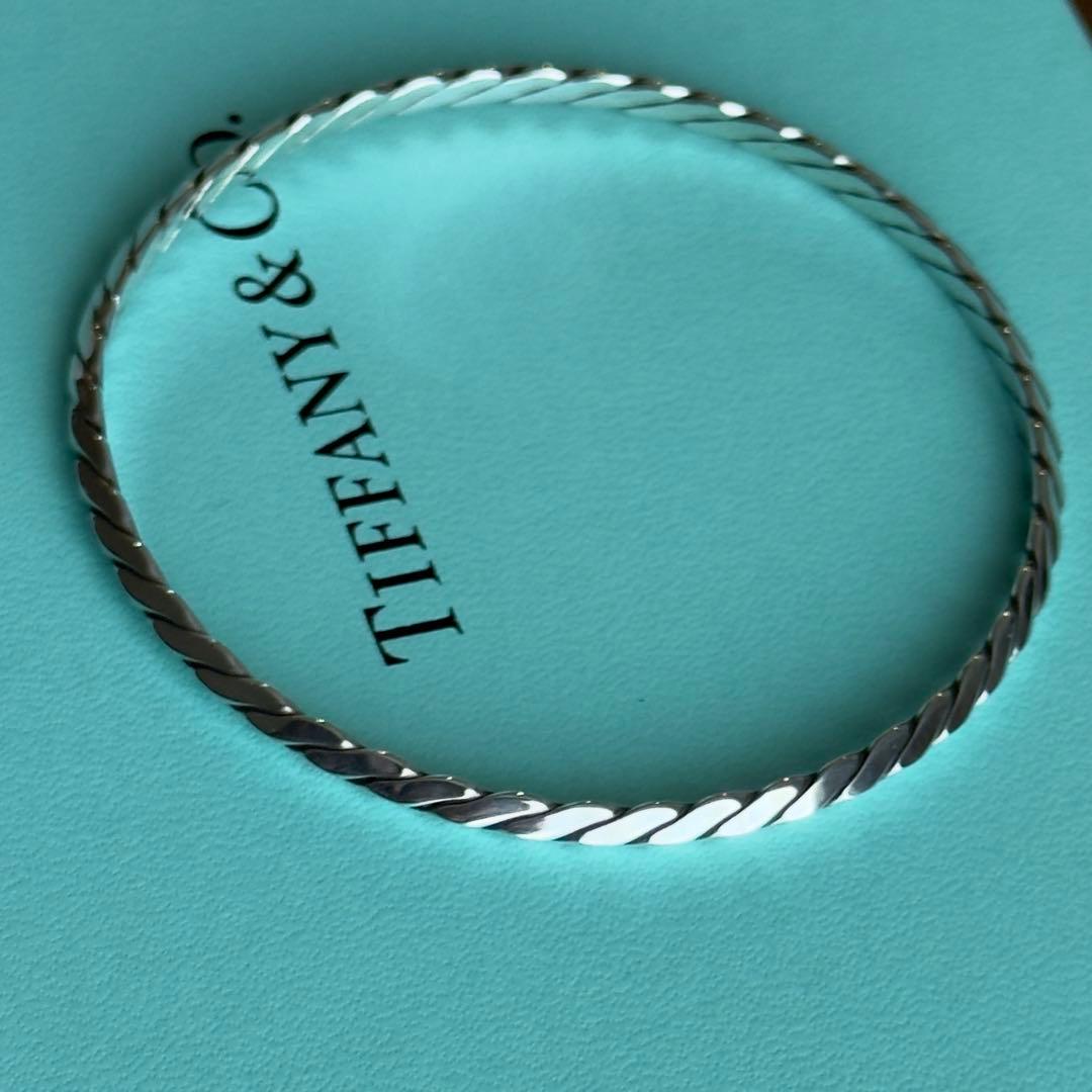 Tiffany & Co. ナイフエッジ ツイスト バングル ティファニー