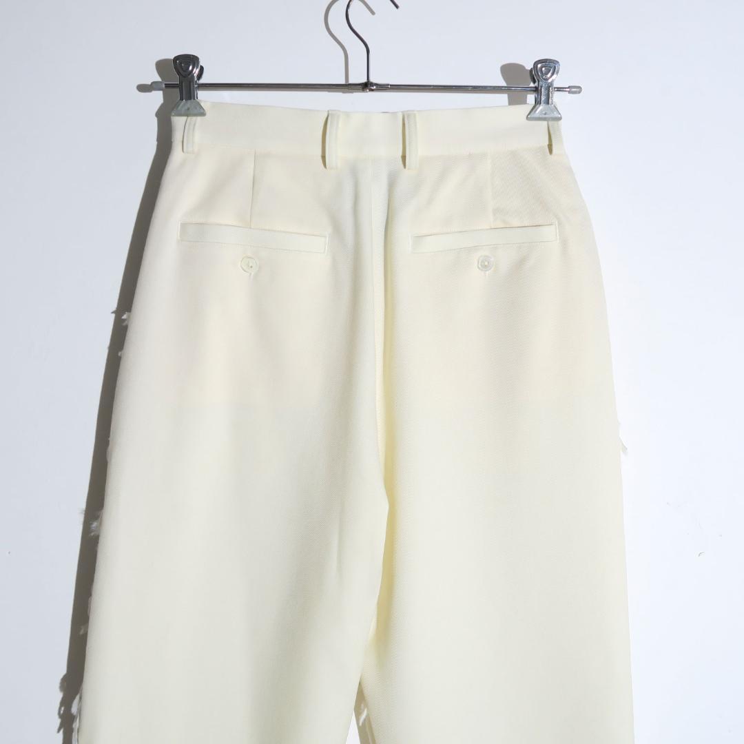 パンツ VELVETY INDIGO BLUE BLACK FEATHER PANT