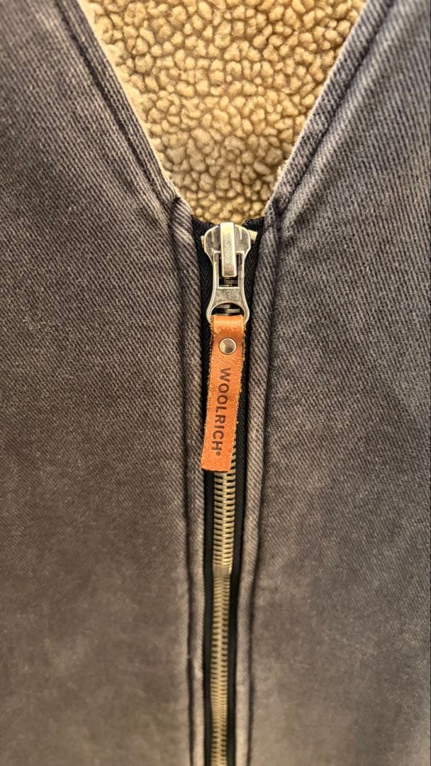 ※希少※ウールリッチ　ダックベスト　ボア　山田蓮　オモシー　TSY ヤマダレン