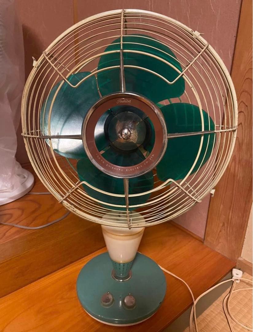 夕顔 TYPE-LP 東芝扇風機 照明付扇風機 昭和家電 TOSHIBA