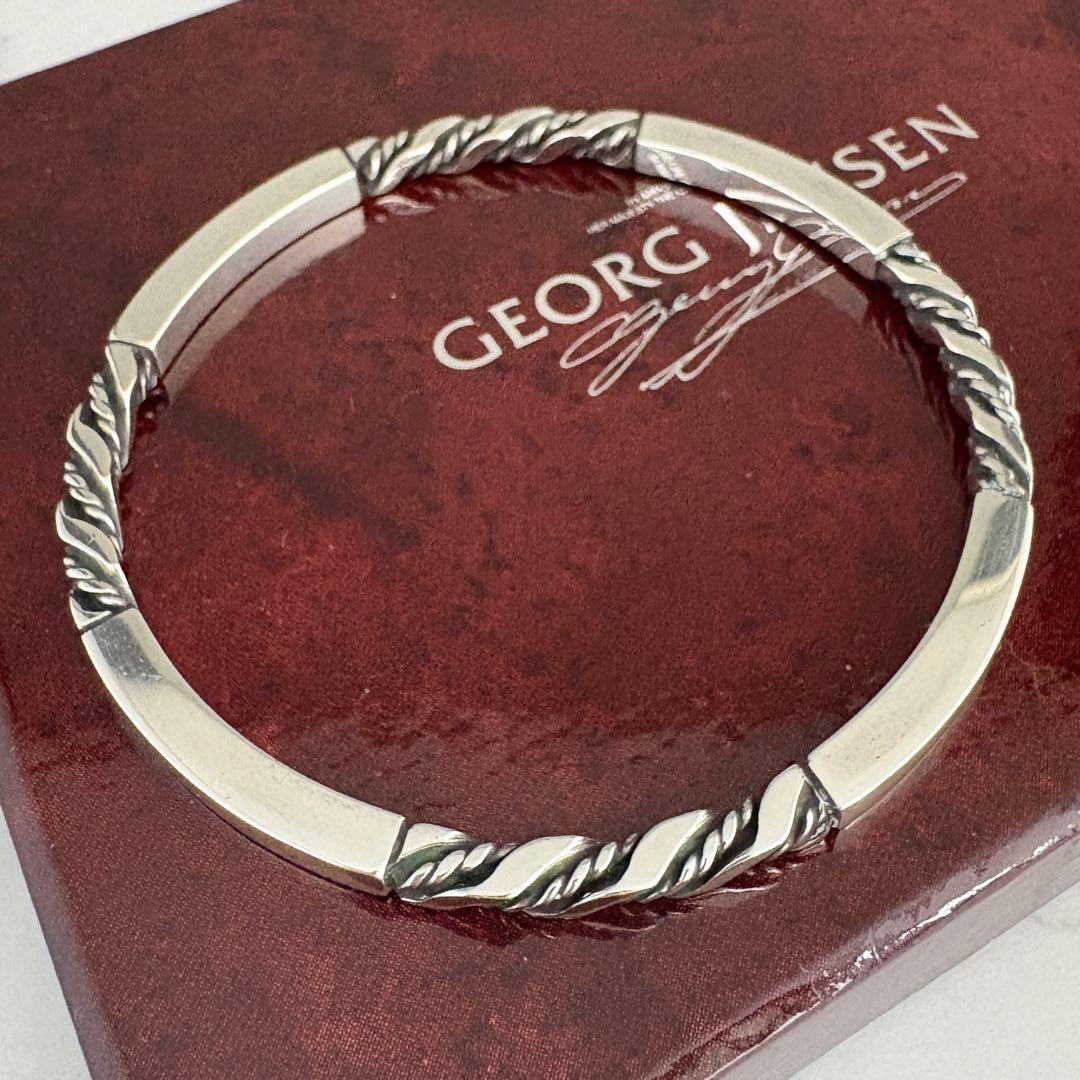 ジョージジェンセン バングル 17C SV925 デンマーク製 ヴィンテージ
