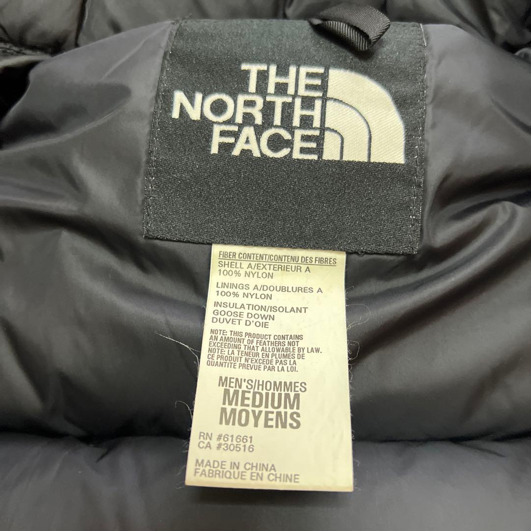 【良品】ザ ノースフェイス♪ヌプシ ダウンベスト 700フィル M