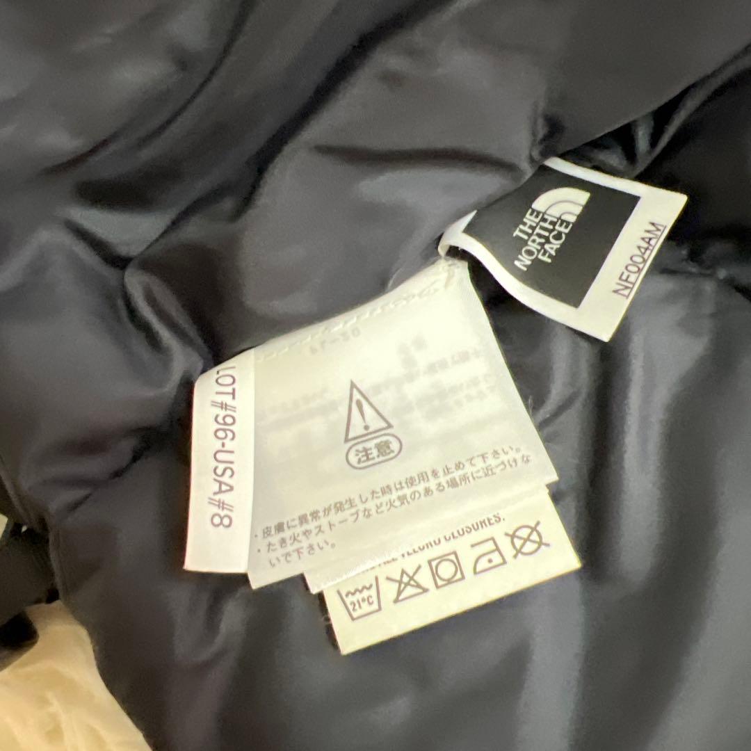 【良品】ザ ノースフェイス♪ヌプシ ダウンベスト 700フィル M
