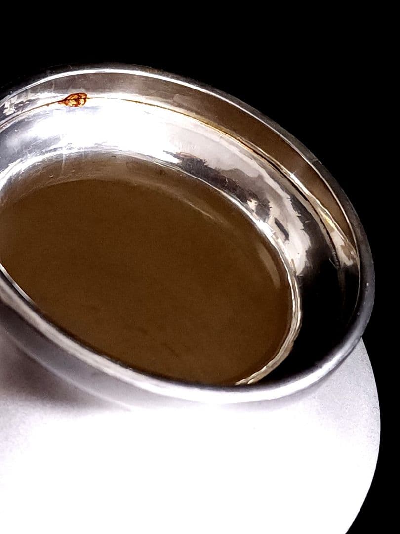 純銀 秋田　森製 花瓶 贈り銘　小樽市功労者表彰紀念　約588.36g 花器