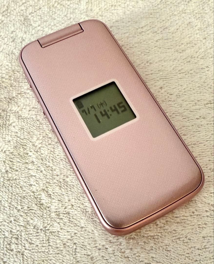 docomo らくらくホン　F-01M ピンク ドコモ 【美品】