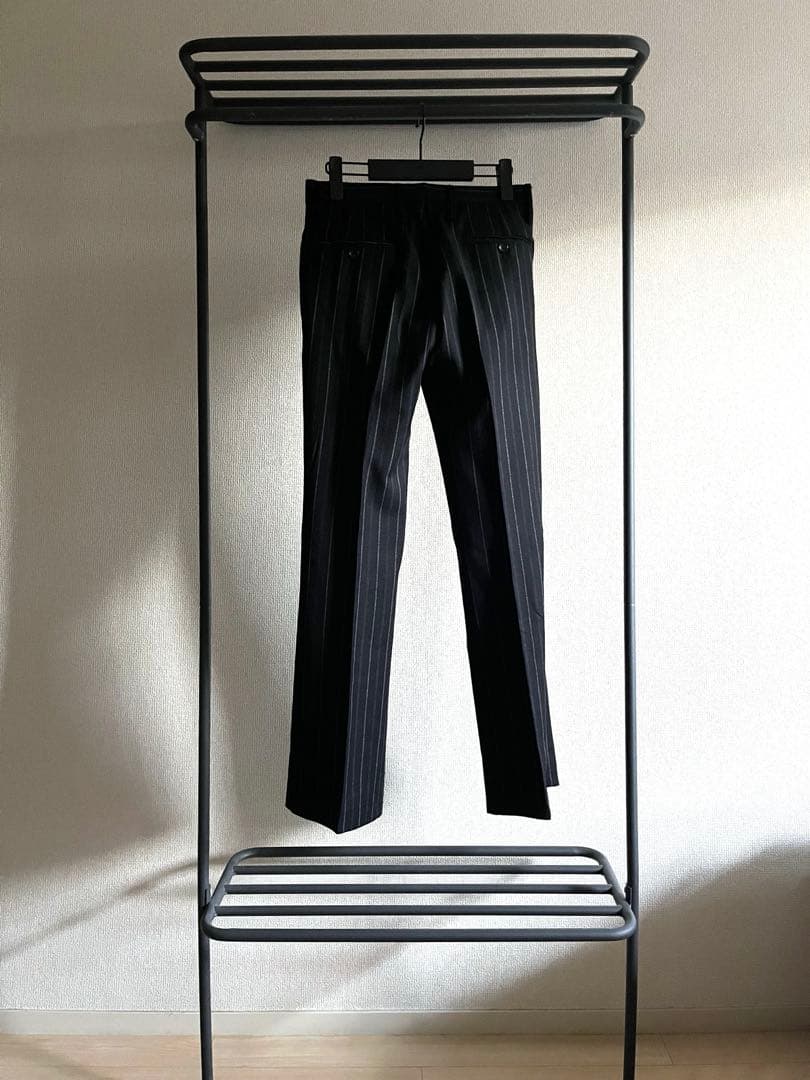 ジャケット・アウター GUCCI CHALK STRIPED SETUP BLACK 44R