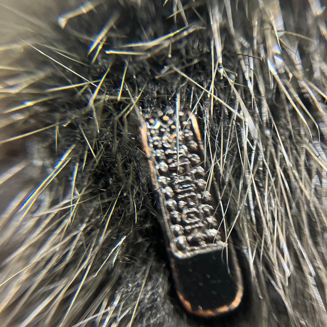 ★上質な肌触り★サガミンクロイヤル ファーコート ブラック