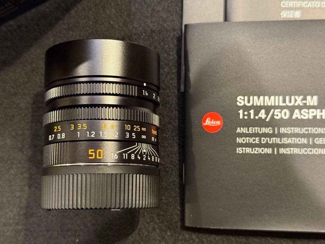 【極美品】LEICA SUMMILUX-M 50mm f/1.4 ASPH.