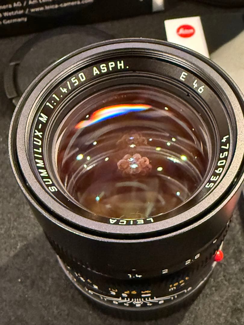【極美品】LEICA SUMMILUX-M 50mm f/1.4 ASPH.