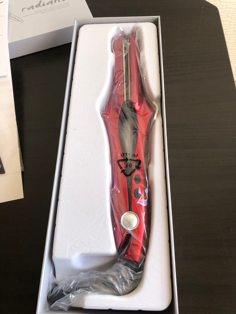 ラディアント 28mm ヘアアイロン ストレート プロ仕様 瞬間水分蒸発