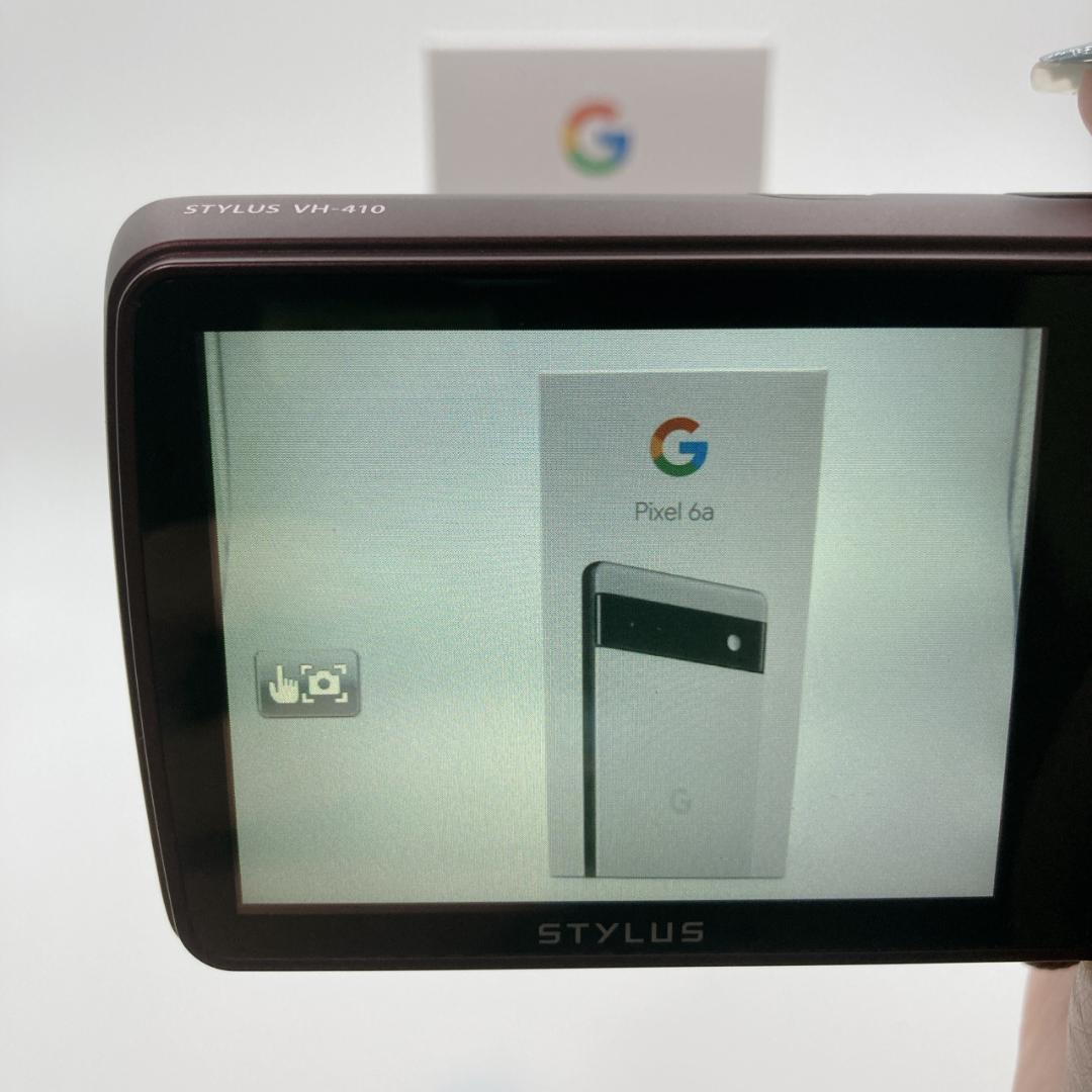 【美品】OLYMPUS VH-410 ピンク デジタルカメラ バッテリー付き