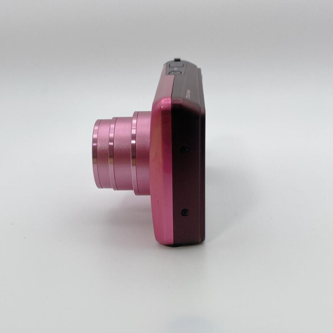 【美品】OLYMPUS VH-410 ピンク デジタルカメラ バッテリー付き