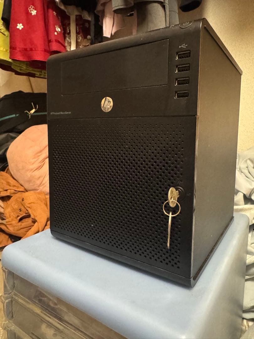 HP MicroServer N54L 16GB TrueNASで使用