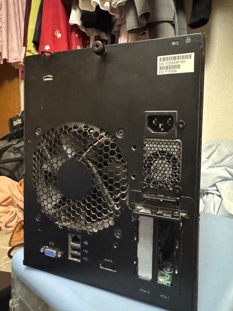 HP MicroServer N54L 16GB TrueNASで使用