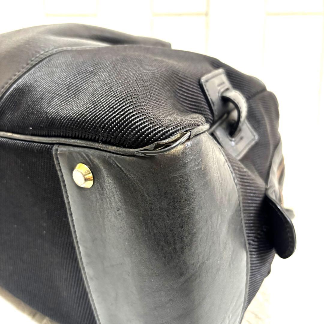 archive 輪怐LIN-KUリンク チェルキオ 本革 レザー ボストンバッグ