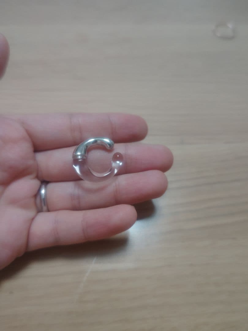 ten グラスプールイヤーカフ　SV