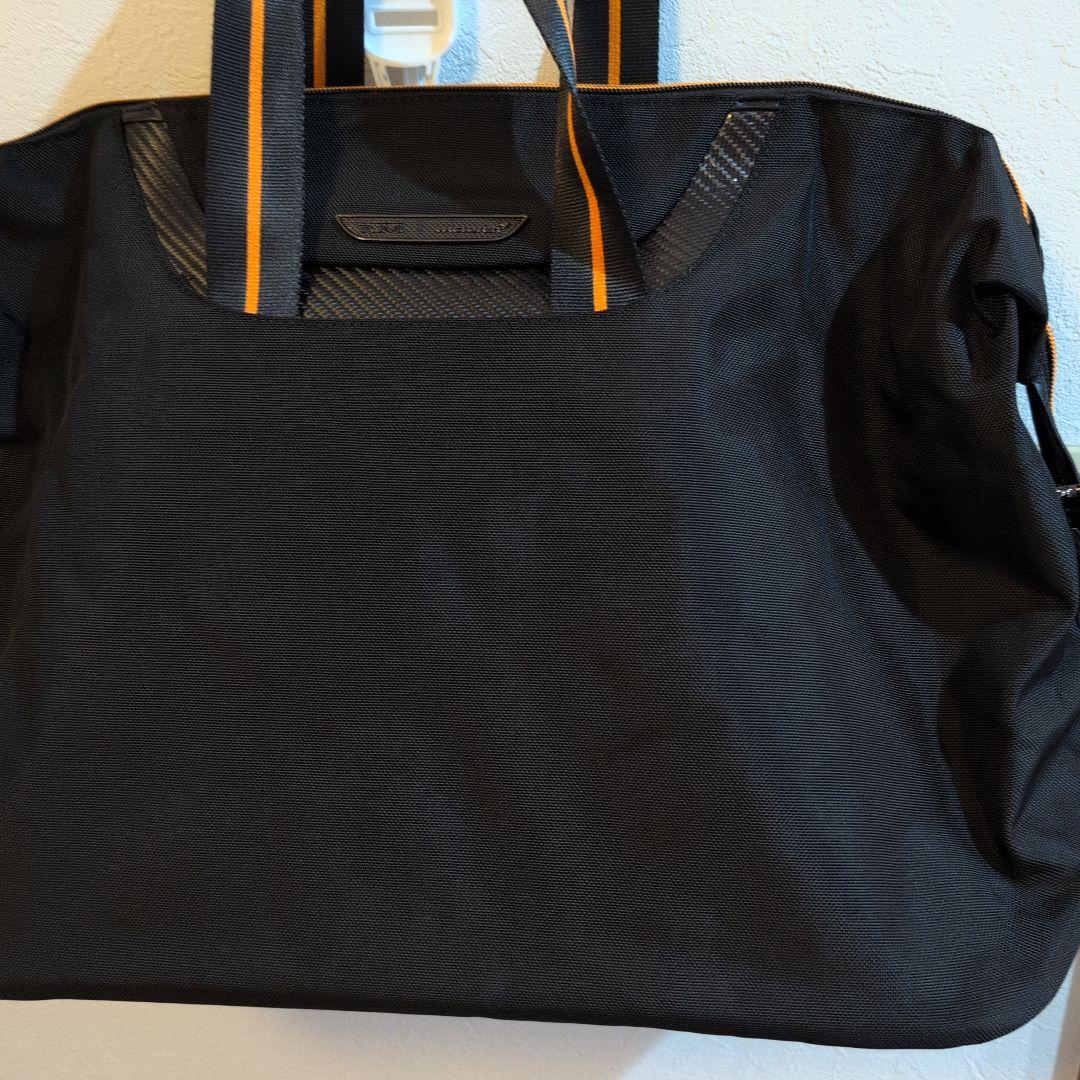 【中古】Tumi M-Tech Mテック ソフトサッチェル バッグ オレンジ