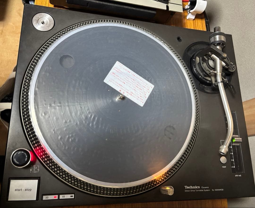 Technics sl1200mk3d (良品)BLACK