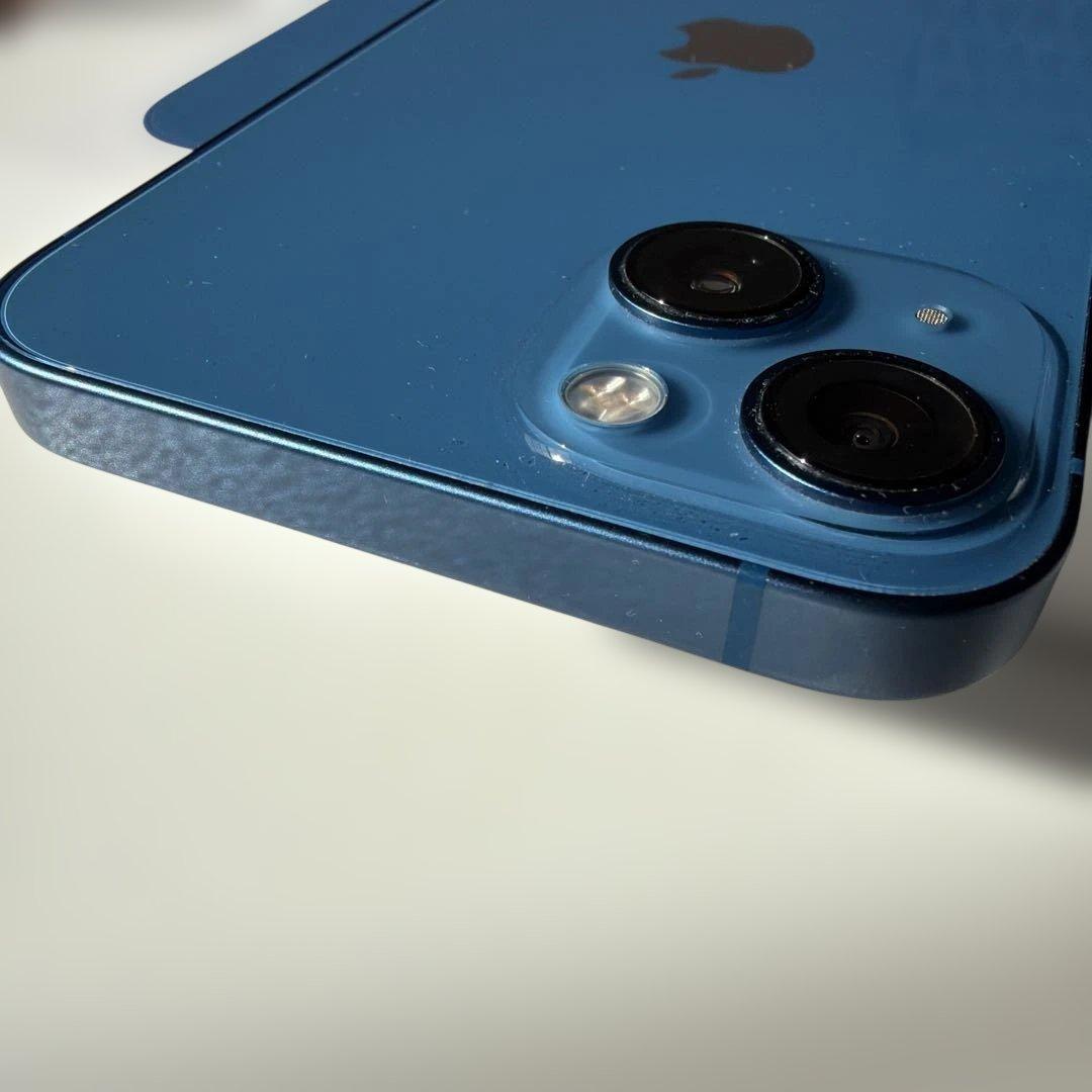 超美品 iPhone13 「バッテリー89%」128GB SIMフリー ブルー