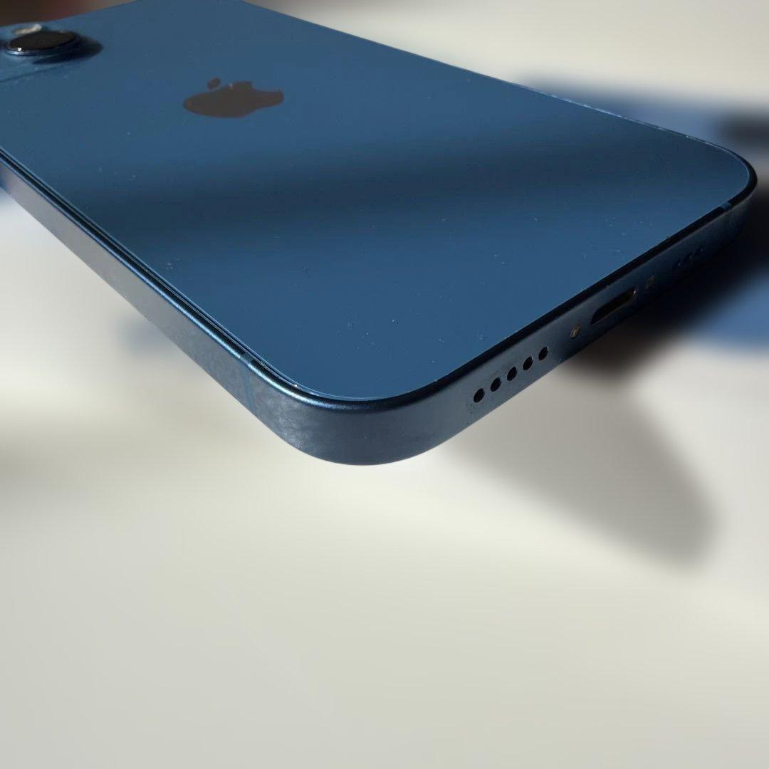 超美品 iPhone13 「バッテリー89%」128GB SIMフリー ブルー